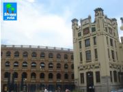 Plaza de toros y estación